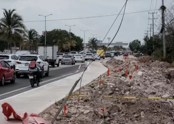 Las obras del cableado subterráneo en bulevar Colosio no dañarán carpeta asfáltica