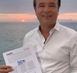 Pedro Oscar Joaquín Delbouis ofrece regresar la paz a Cozumel