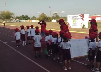 Inauguran la mini-olimpiada de nivel preescolar, en FCP