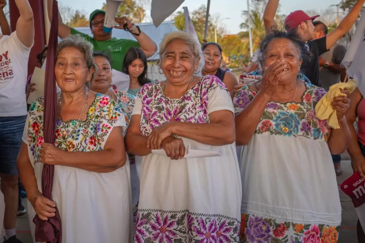 Considera Mary Hernández que su ventaja se consolida en la Zona Maya