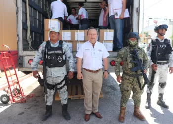 INE Quintana Roo recibe las boletas electorales para la Jornada Electoral del 2 de junio