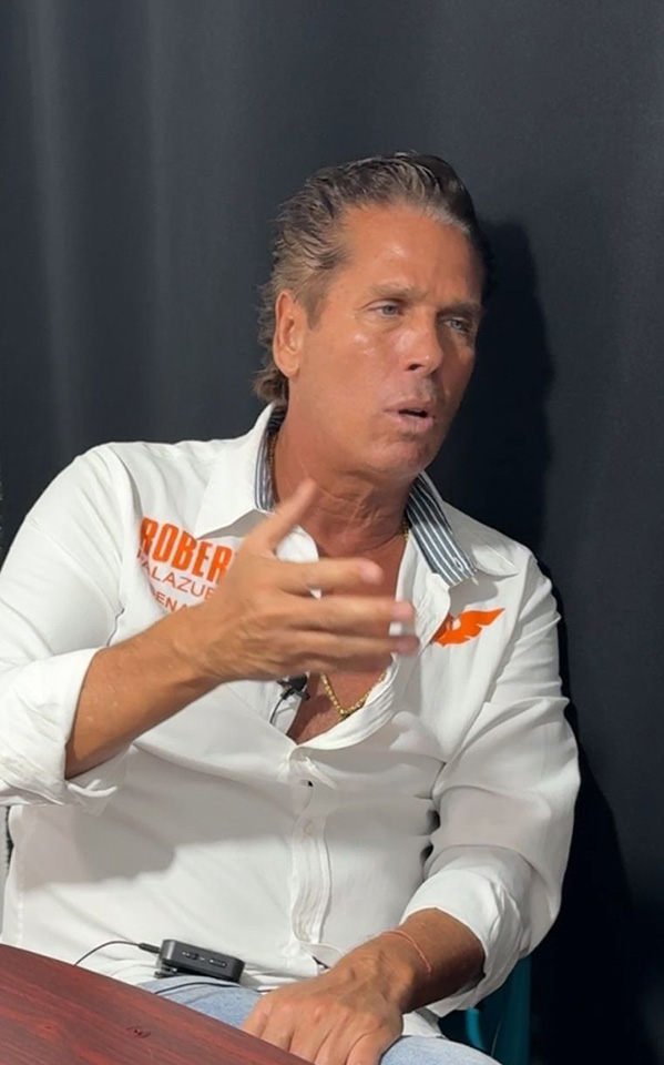 Roberto Palazuelos: "Mi prioridad es la seguridad y el desarrollo de Quintana Roo