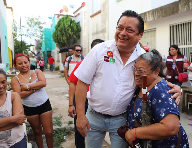 Rubén Carrillo culmina intensa campaña en el Distrito 03