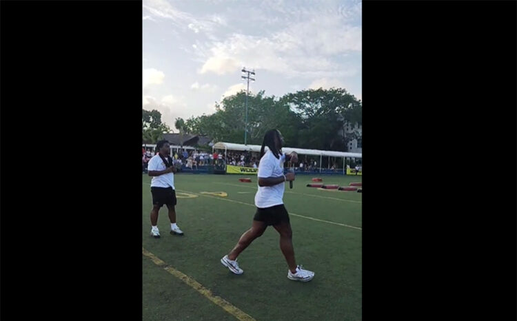 Najee Harris en Cancún