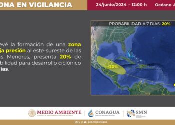 Vigilan en Quintana Roo condiciones meteorológicas en el Caribe