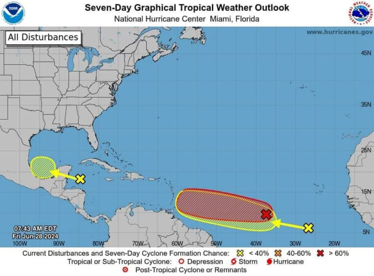 Pronostican lluvias intensas este fin de semana en Quintana Roo