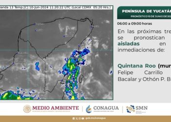 Crece la probabilidad de lluvias fuertes en el Estado