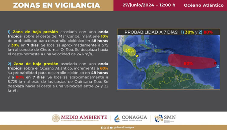 Mara Lezama pide tomar previsiones ante acercamiento de onda tropical