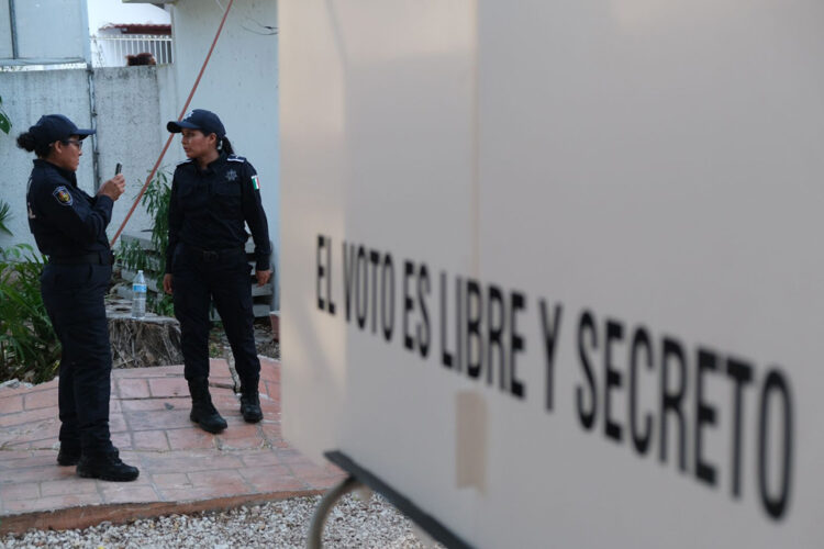 Confirman saldo blanco durante la jornada electoral en Q. Roo