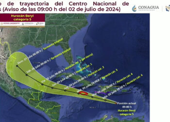 Impactaría en Punta Allen un debilitado huracán “Beryl”