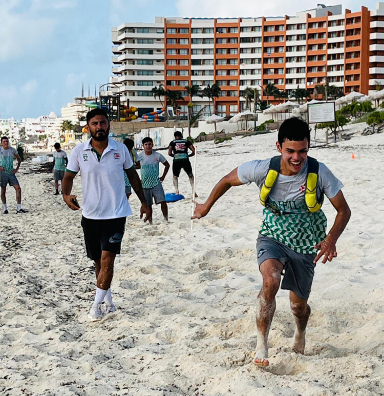 Ejidatarios de Bonfil FC continúan su intensa pretemporada