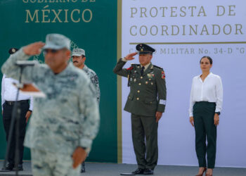 José Martínez rinde protesta como Coordinador Estatal de la Guardia Nacional
