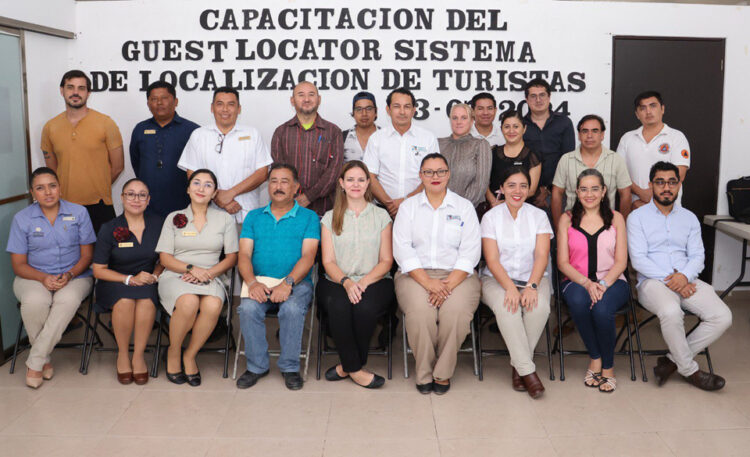Imparten curso de capacitación "Guest Locator" a colaboradores del sector hotelero
