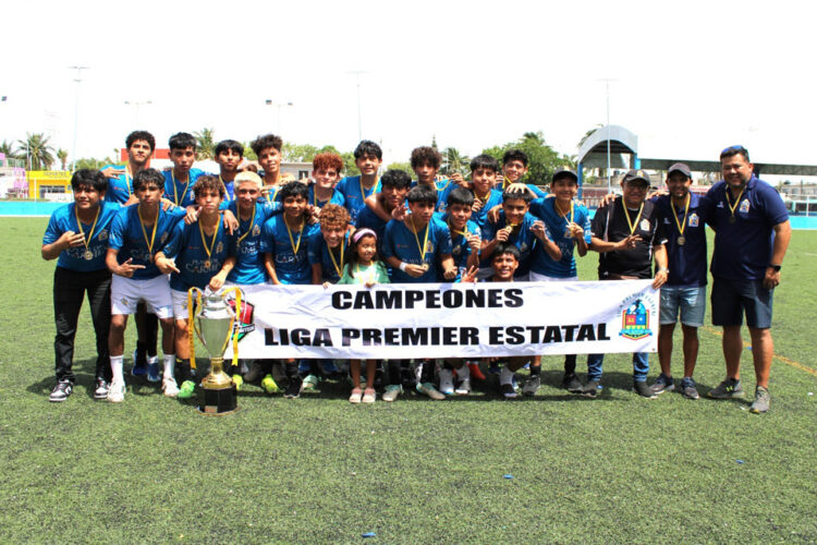 Inter Playa, tricampeón de la Liga Champions Premier Estatal Sub 15