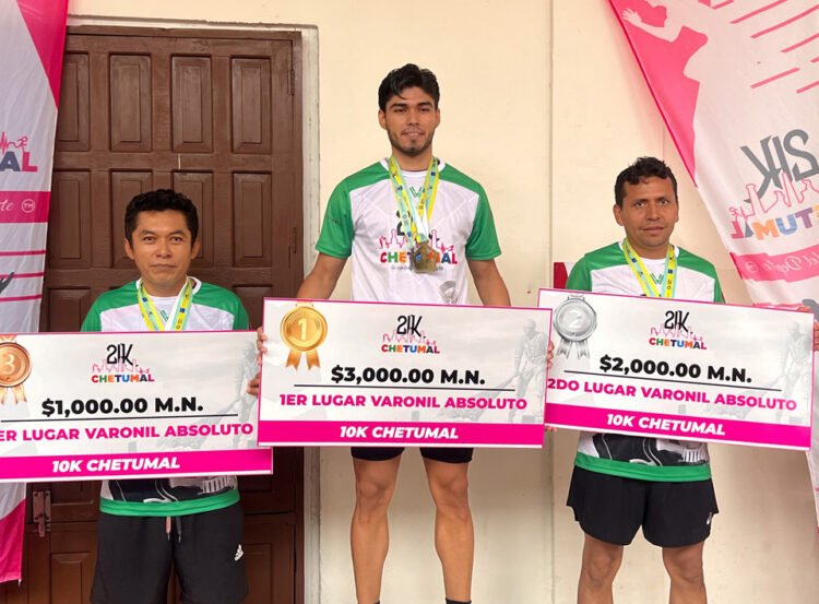 Tercer Medio Maratón de Chetumal, un éxito
