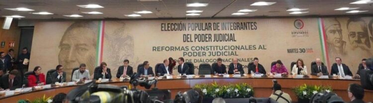 Participa Heyden Cebada en el 7º Diálogo Nacional sobre la Reforma al Poder Judicial