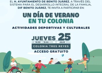 Llevará el DIF de Benito Juárez “Un día de verano” a colonias de Cancún