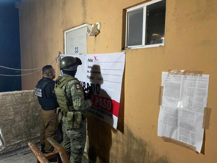 Aseguran droga en un cateo realizado en Villas Otoch Paraíso