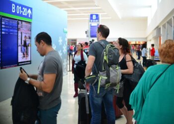 El aeropuerto de Cancún conectará hoy a 15 países a través de 509 vuelos