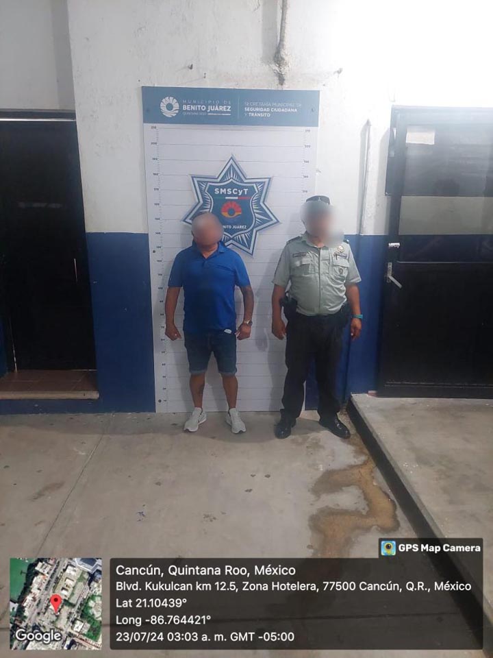 Detiene la Guardia Nacional a tres rijosos en la zona hotelera