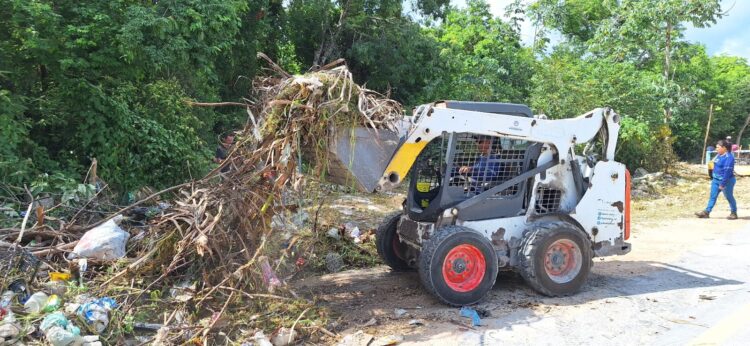 Eliminan tiradero de basura en Playa del Carmen
