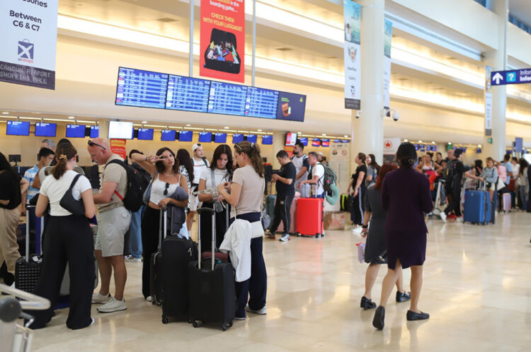 El aeropuerto de Cancún tendrá este día 559 operaciones
