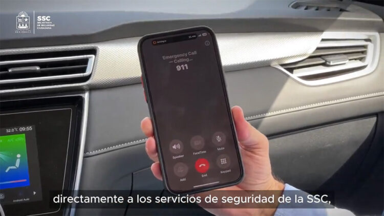 DIDI incorpora el botón de emergencia conectado al C5