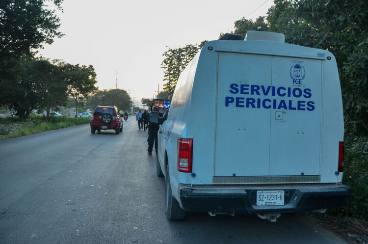 Hallan dos cabezas humanas cerca de una escuela en la carretera Cancún-Leona Vicario