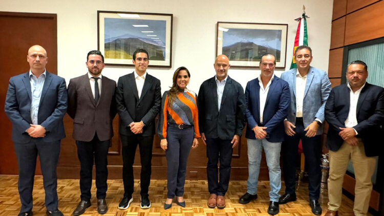 Mara Lezama se reúne con próximo Secretario de Infraestructura, Comunicaciones y Transportes