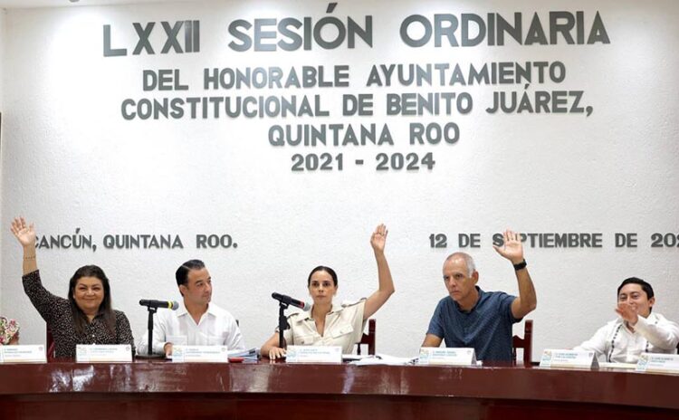 Cabildo de Benito Juárez aprueba mejoras para mejorar la imagen urbana