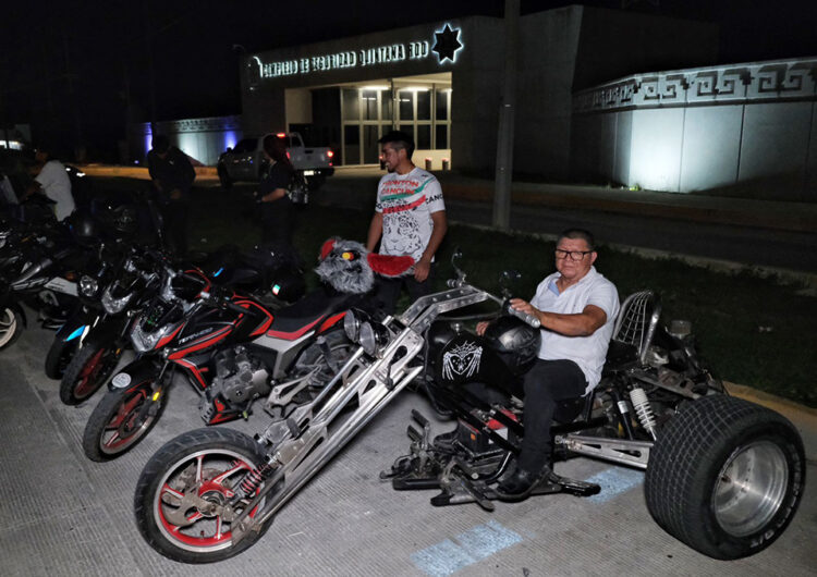 Motociclistas de Cancún mantienen el diálogo con autoridades por la "Ley Chaleco"