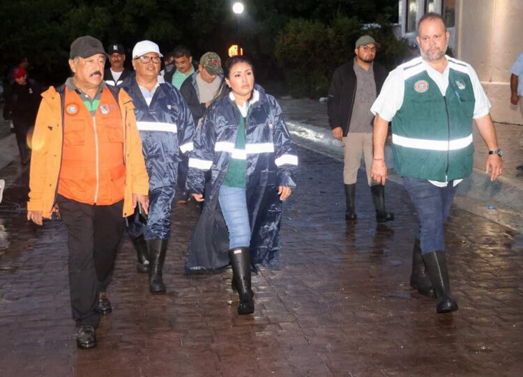 Reporta Puerto Morelos saldo blanco, pese a la lluvia y vientos