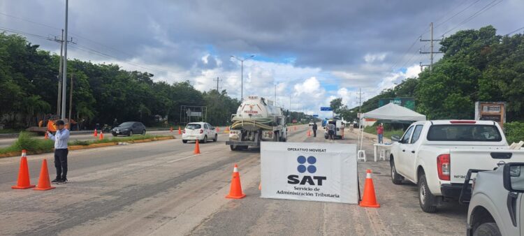 Activan retén en Tulum para impedir el paso de “fayuca”