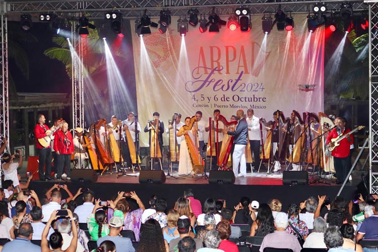 Arpa Fest en Puerto Morelos