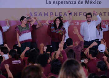 Morenistas sostienen reunión con dirigente nacionales y estatales