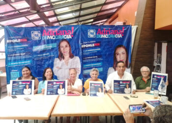 Apoyan panistas de Cancún a Adriana Dávila para líder nacional