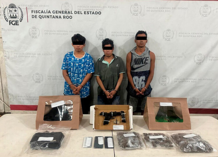 Tres detenidos de una célula criminal relacionada a recientes homicidios