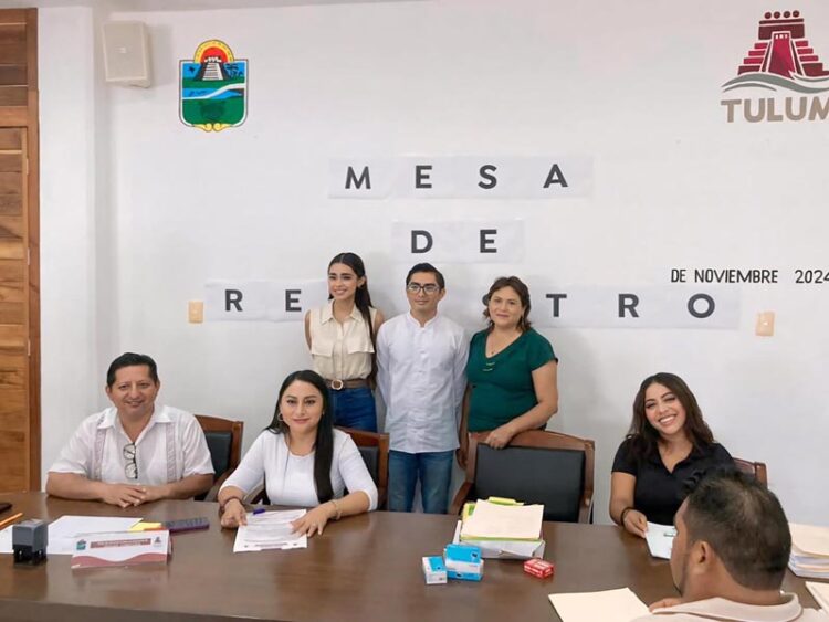 Se registran en Tulum 32 aspirantes a delegados y subdelegados