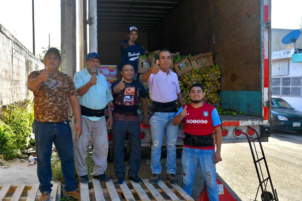 distribución de frutas y verduras