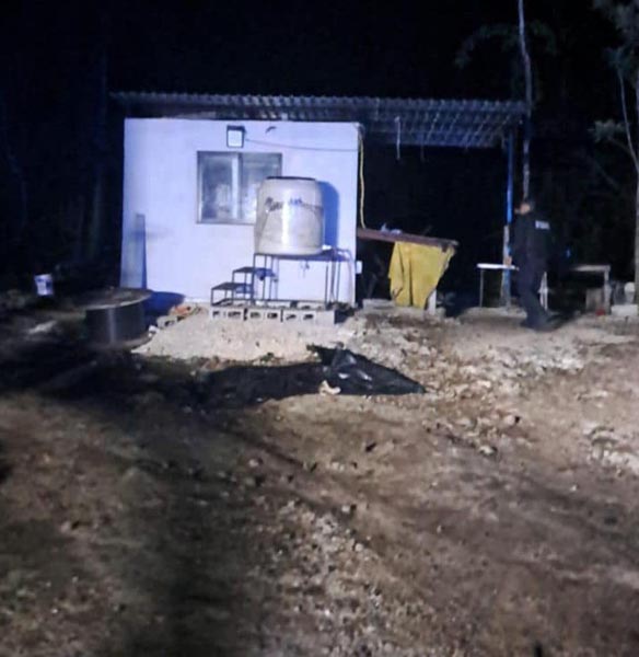 Asaltantes se llevan tres pistolas de guardias de seguridad de una obra