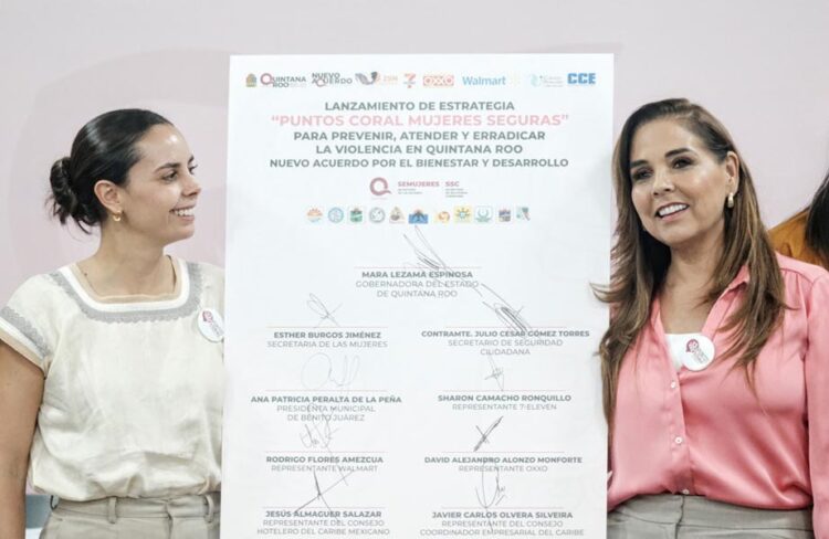 “Puntos Coral”, la red más grande para atención a mujeres víctimas de violencia