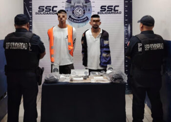 Dos detenidos en Playa por presunto narcomenudeo