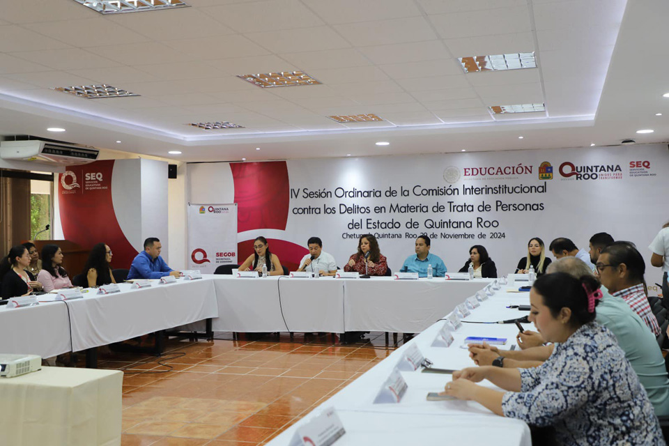 Quintana Roo fortalece la lucha contra la trata de personas
