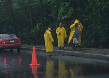 A causa de Sara se prevén intensas lluvias en la Península de Yucatán