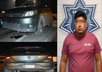 Detenido un individuo que circulaba en un auto robado