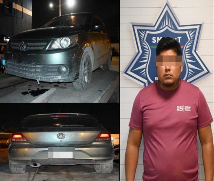 Detenido un individuo que circulaba en un auto robado
