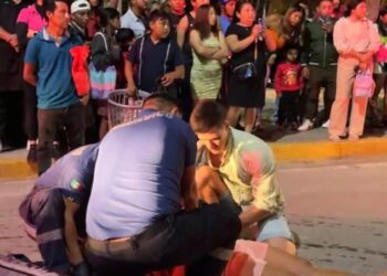 Mujer atropellada en plena avenida principal en Tulum