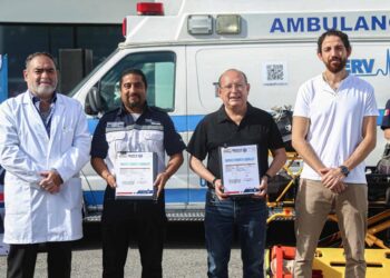 CROC Cancún fortalece sus servicios con nueva ambulancia para sus afiliados
