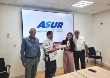 Aeropuerto Internacional de Cancún reafirma su Compromiso Social con la Cruz Roja Delegación Quintana Roo