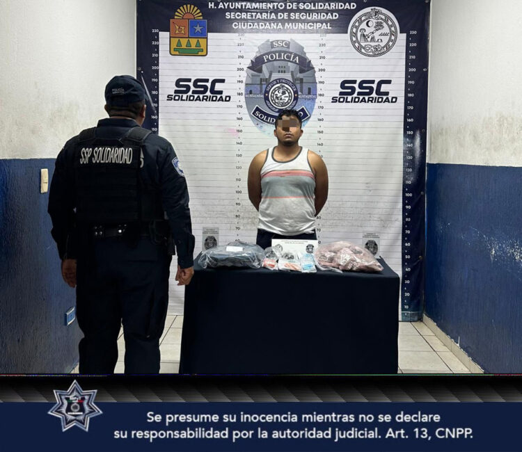 Detienen a un taxista con más de 100 dosis de drogas